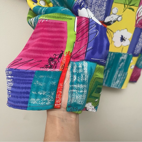 Vintage Alfred Dunner ‘Mardi Gras’ Blouse - Picture 6 of 12